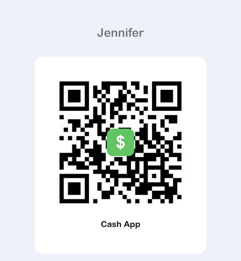Cash App QR code for Jennifer, cashtag $Ogbuagu88
